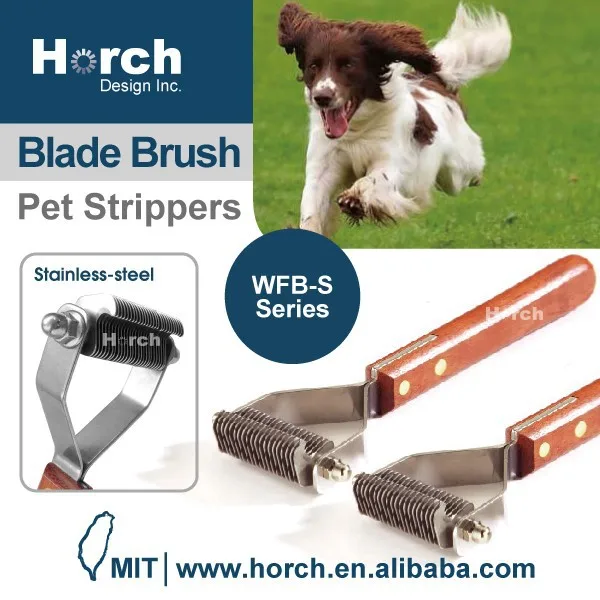 
Taiwan Brand Dog Hair Deshedding Tools Pet Fur Grooming Rake 