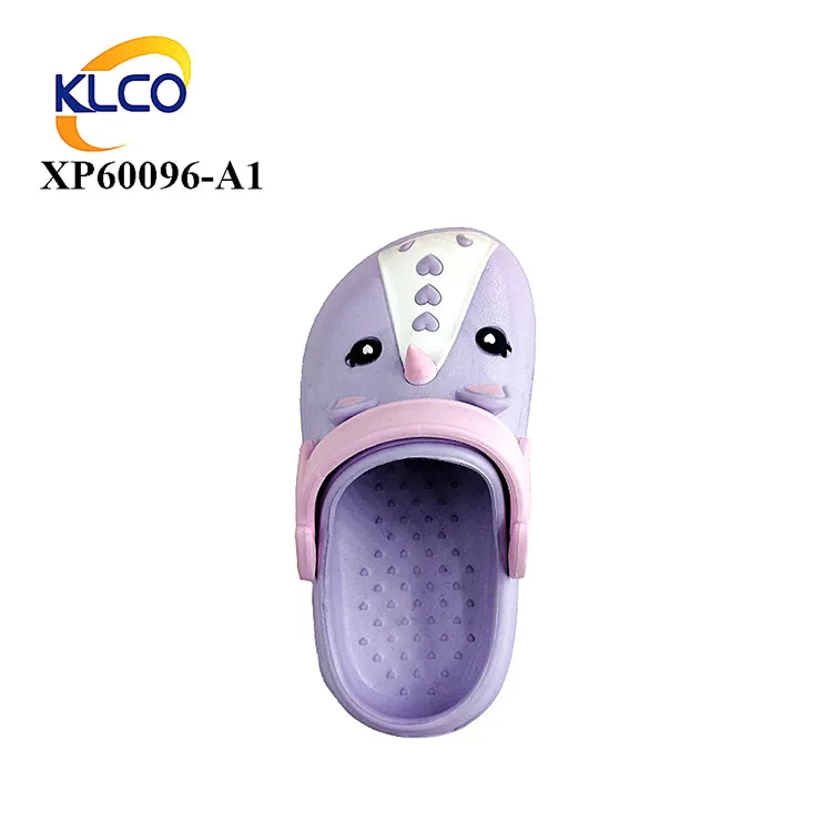 Дешевые детские сандалии; Оптовая продажа; Сандалии с единорогом из мультфильма; EVA; Садовая обувь; Сабо для девочек