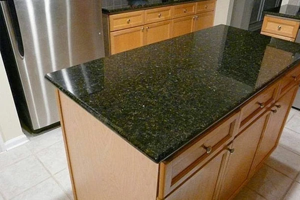 Wholesale GP2 ukraine hammered flamed polished decorative facing stone natural cheap oliva green brown granite slab