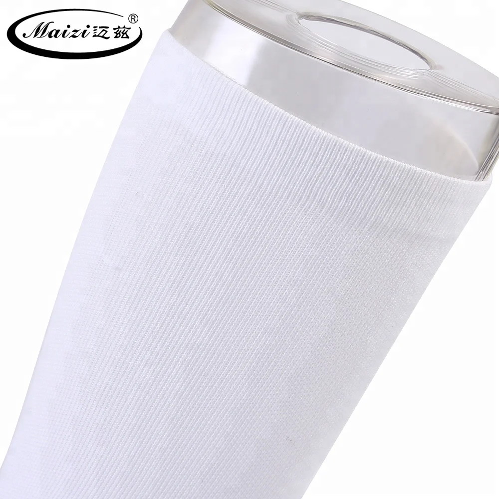 Wholesale custom sports socks with logo white anti slip football cotton copper men women Compression 20-30 mmhg