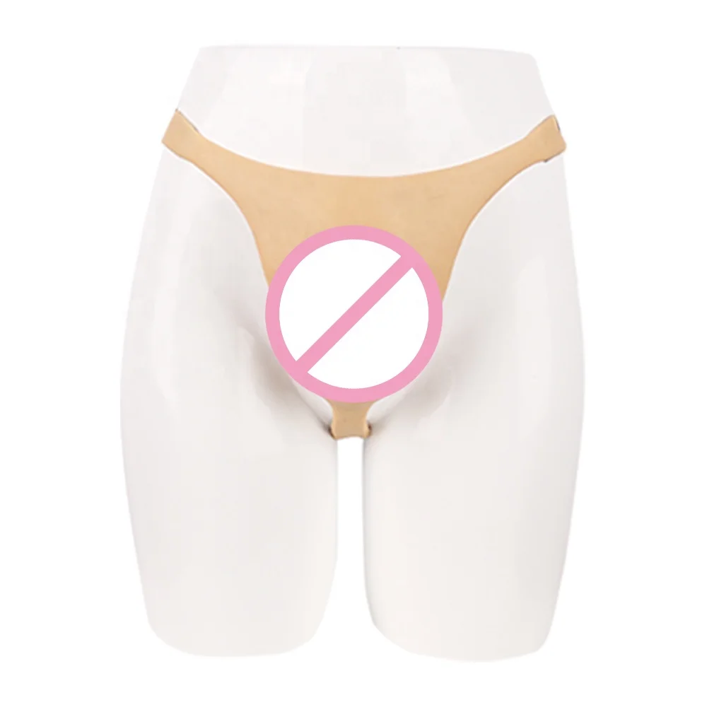 New High Quality Free shipping Silicone Camel Toe Panty For Men Crossdresser