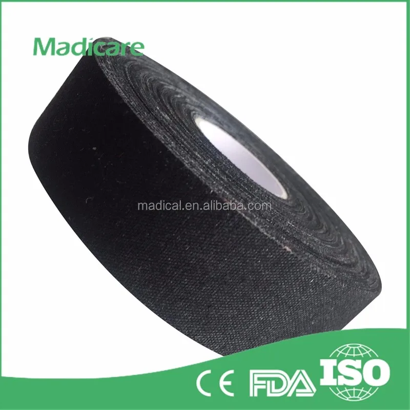 Лента для хоккея из Белой и Черной Ткани