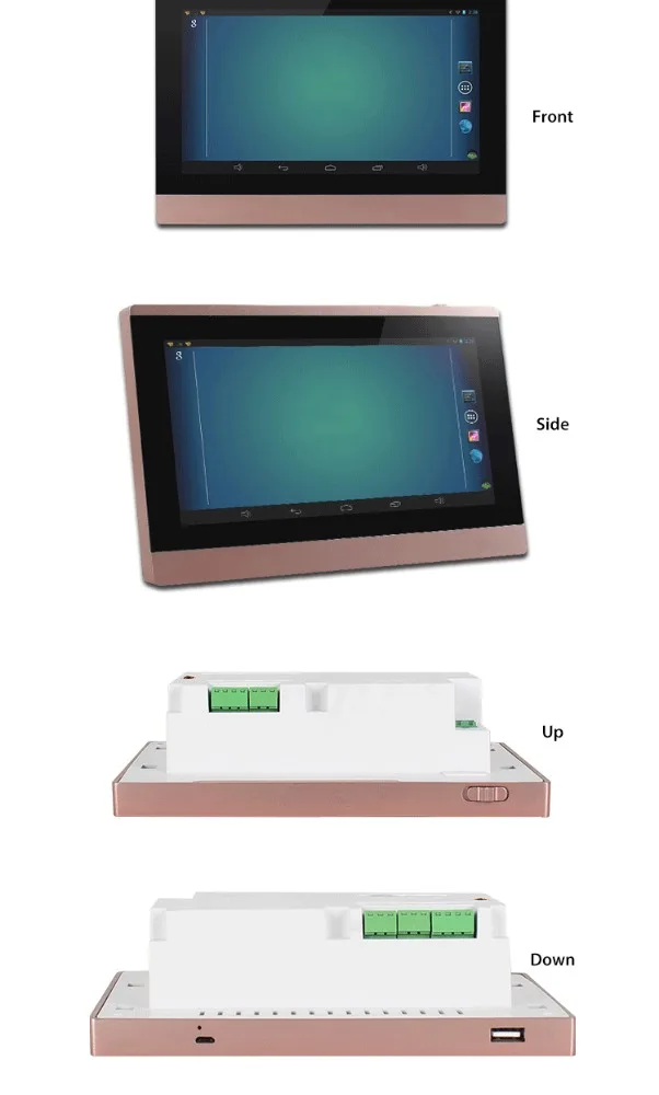 
Smart home system background music pad tablet player 