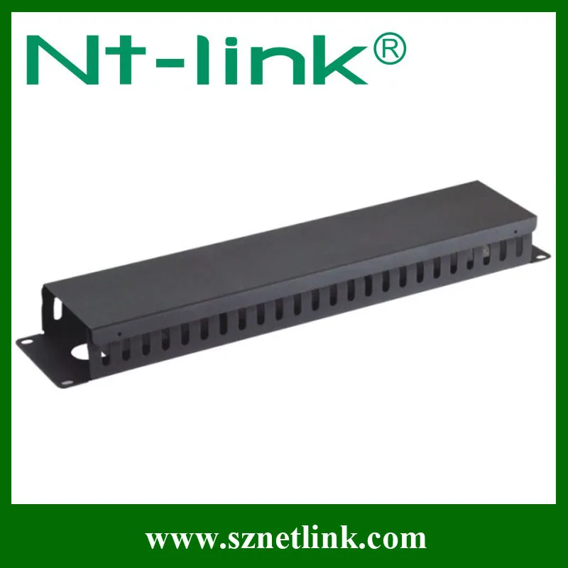 2U металлический кабельный менеджер