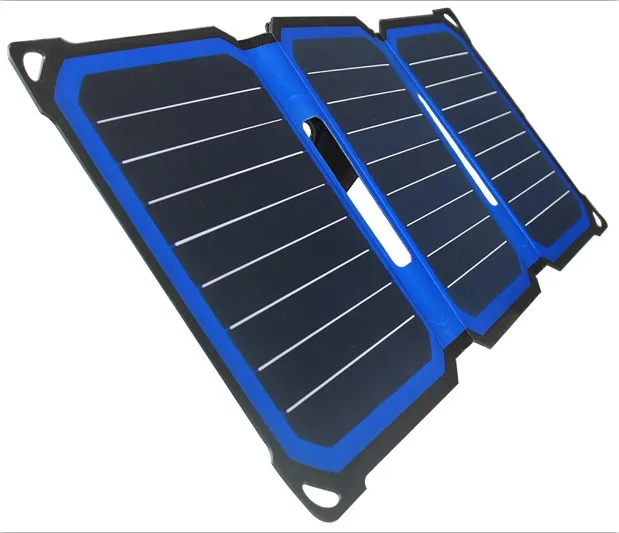 Flexsolar 15,3 Вт наружный водонепроницаемый Etfe Sunpower сотовый для Iphone Ipad Rohs внешний аккумулятор Солнечное зарядное устройство для телефона