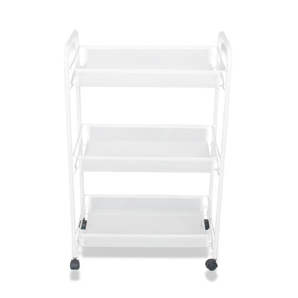 
3 tier Household kitchen fruits Storage Metal Trolley 