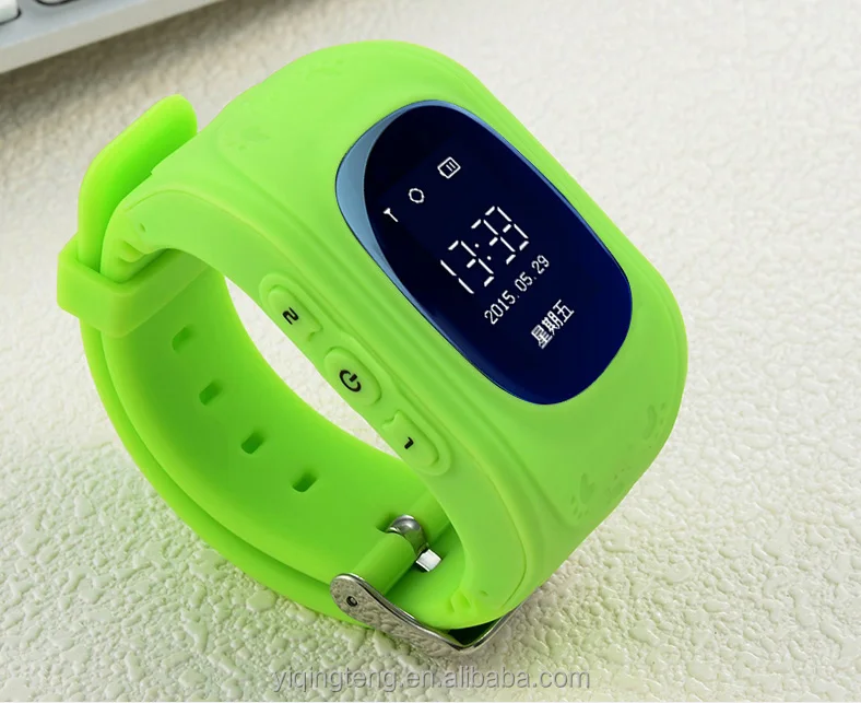 Горячие продажи детей механические часы GPS трекер на alibaba com