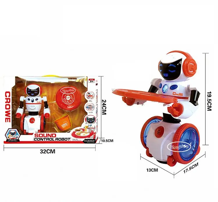 
2019 Funny voice control Intelligent RC Electronic Educational Plastic Remote Control Robot Toys 