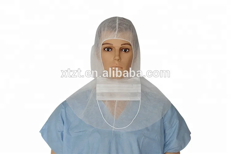 ISO approved balaclava disposable  hood cover