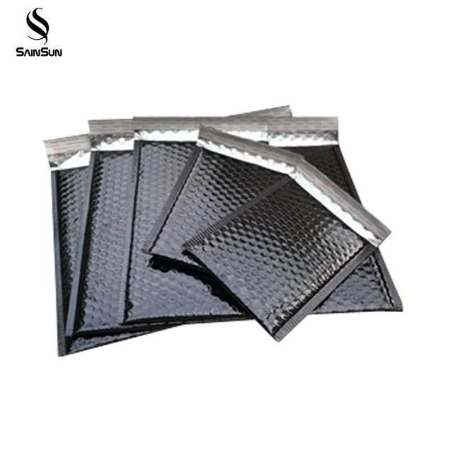 
Hot Sales Pe Courier Black Packaging Security Plastic Self Seal Envelopes Bag Custom Logo 