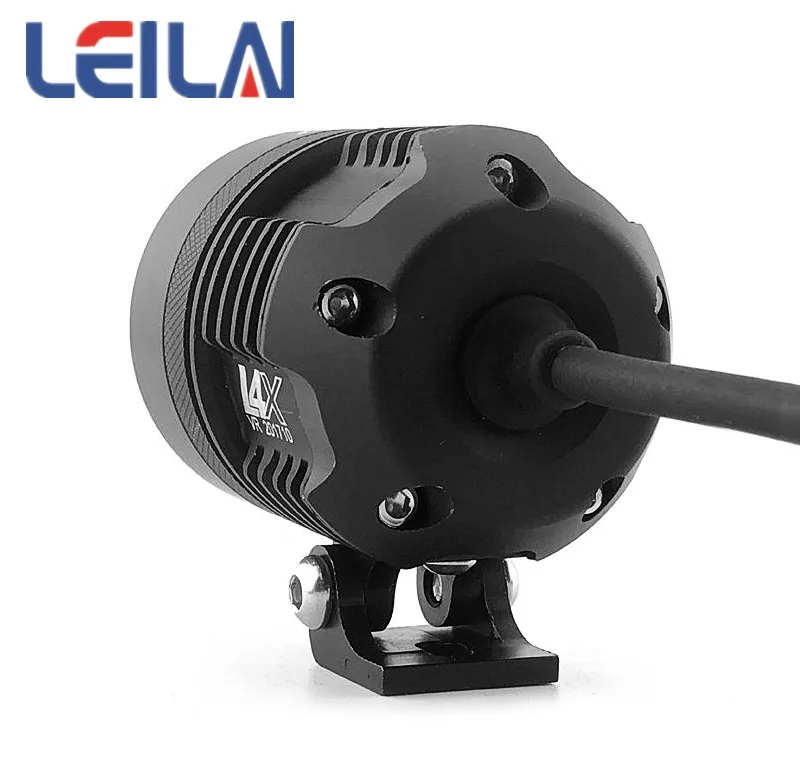 Auto Lighting System 40W Motorcycle Light Auxiliary Working Headlight With Light Cover