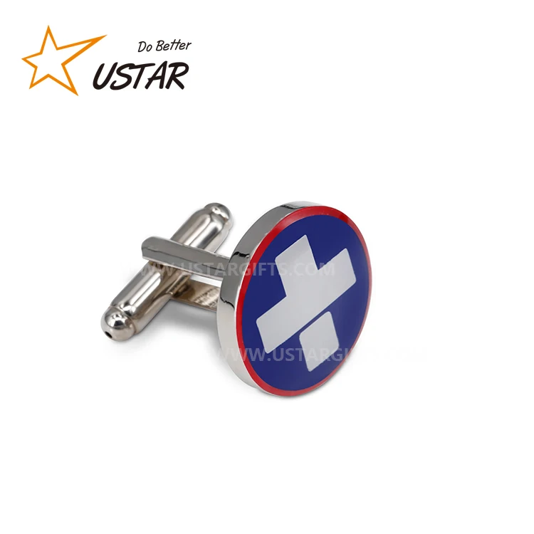 Professional Custom Auto Car Logos cufflinks Brass Cufflinks for Men