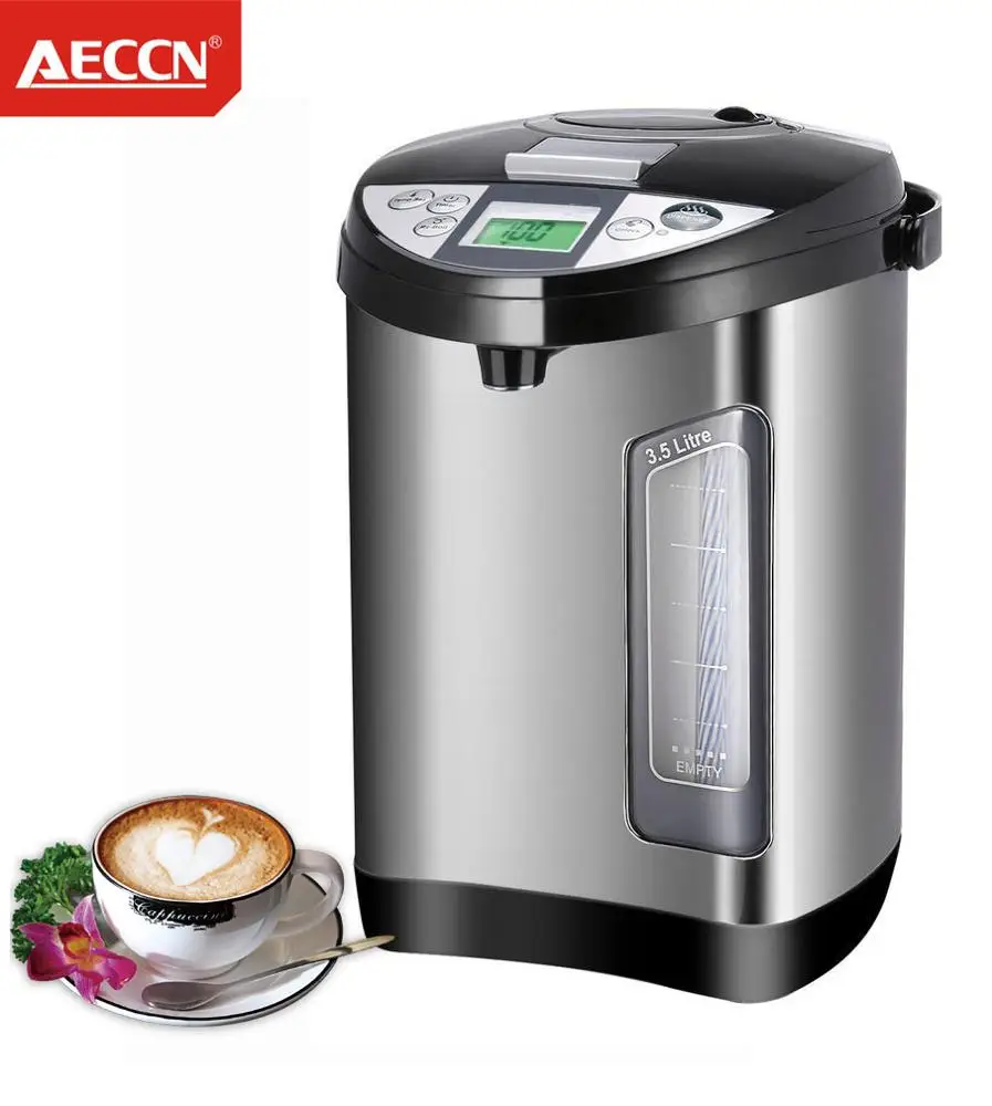 
Новинка 2020, Электрический термогоршок с ЖК-дисплеем и 5 настройками температуры, настройкой таймера, блокировкой безопасности ребенка и функцией повторного кипячения 