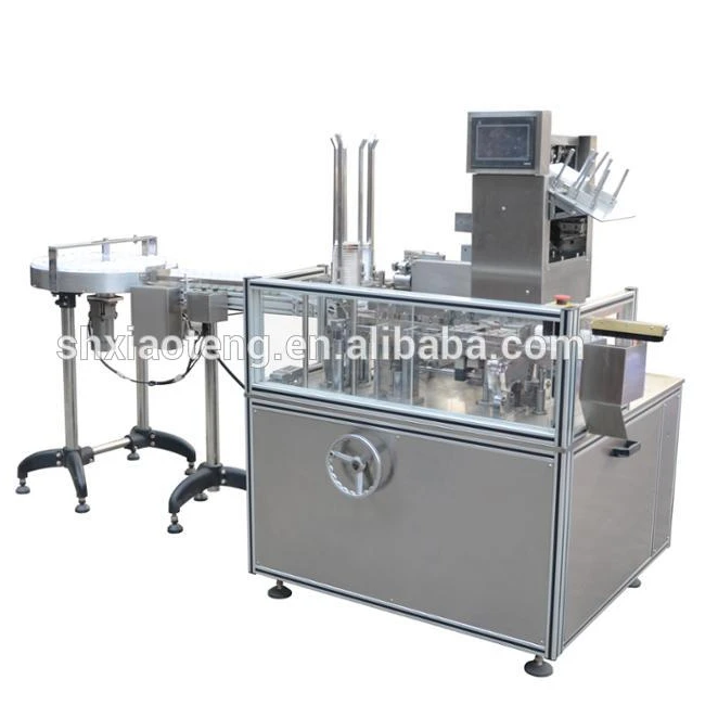 Материал SS304, круглая бутылка, медицинский картонатор, машина для Шанхайского производителя