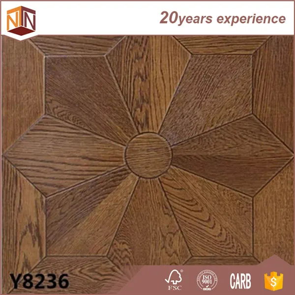 
11mm 12mm German Technology Art Parquet Flooring From Shandong Province 