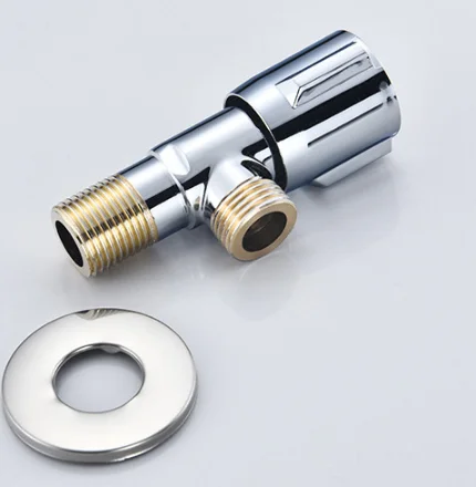JOYODO Wholesale bathroom 1/2' copper toilet brass body brass cartridge connector stop Angle valves