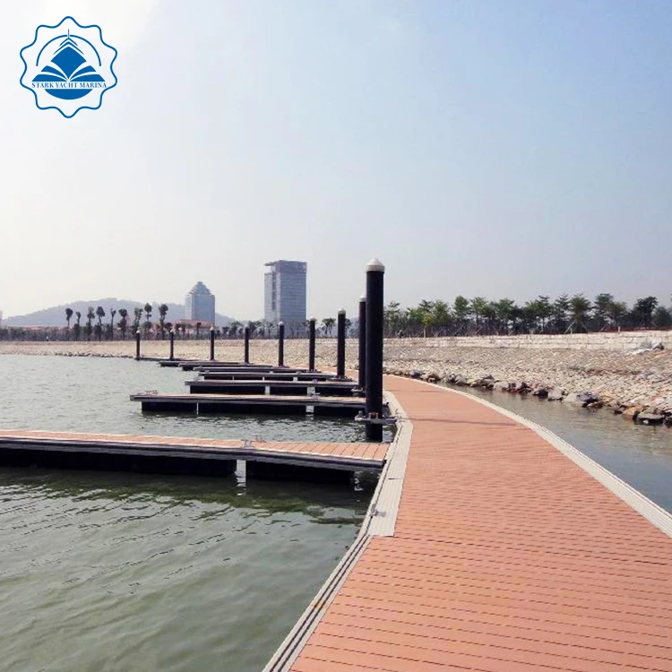 Floating Jetty aluminum dock & floating pontoon bridge stronger for design for good sale