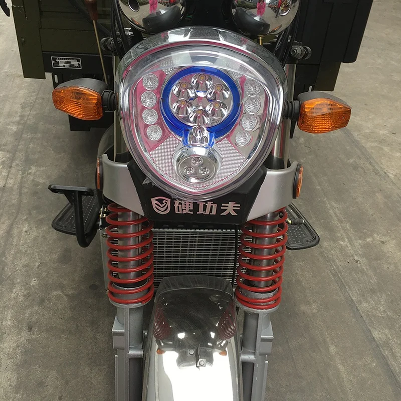 175cc water cooling tricycle with new type head lamp Pakistan type three wheel motorcycle cargo
