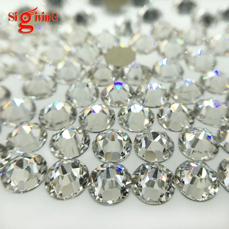 Высококачественные грани 2088 bling SS16 Crystal ab без горячей фиксации стразы с плоской задней стороной