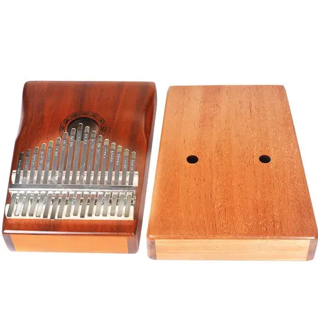 China supplier 17 or 10  Key Mahogany wood Cutway  Kalimba Mbira Sanza Finger Thumb Keyboard Marimba Wood Musical Instrument