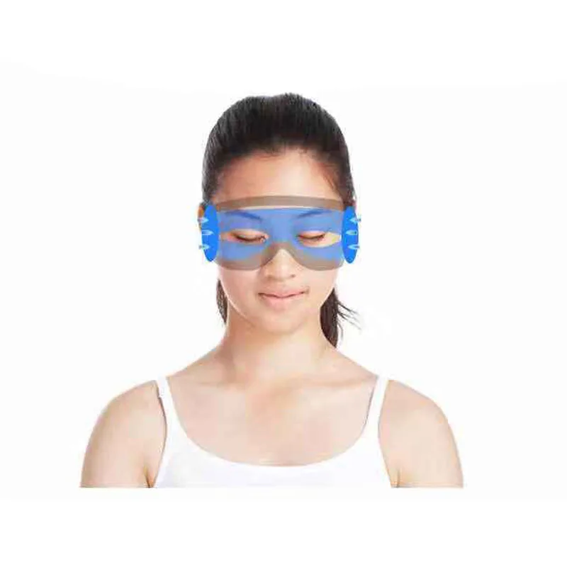 Multifunction Electric Wireless Digital Air Compression Eye Massager With Heat