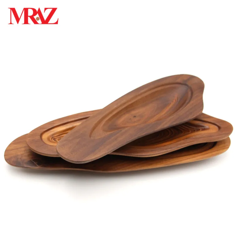 
Natural Hardwood Snacks Wood Tray Set 