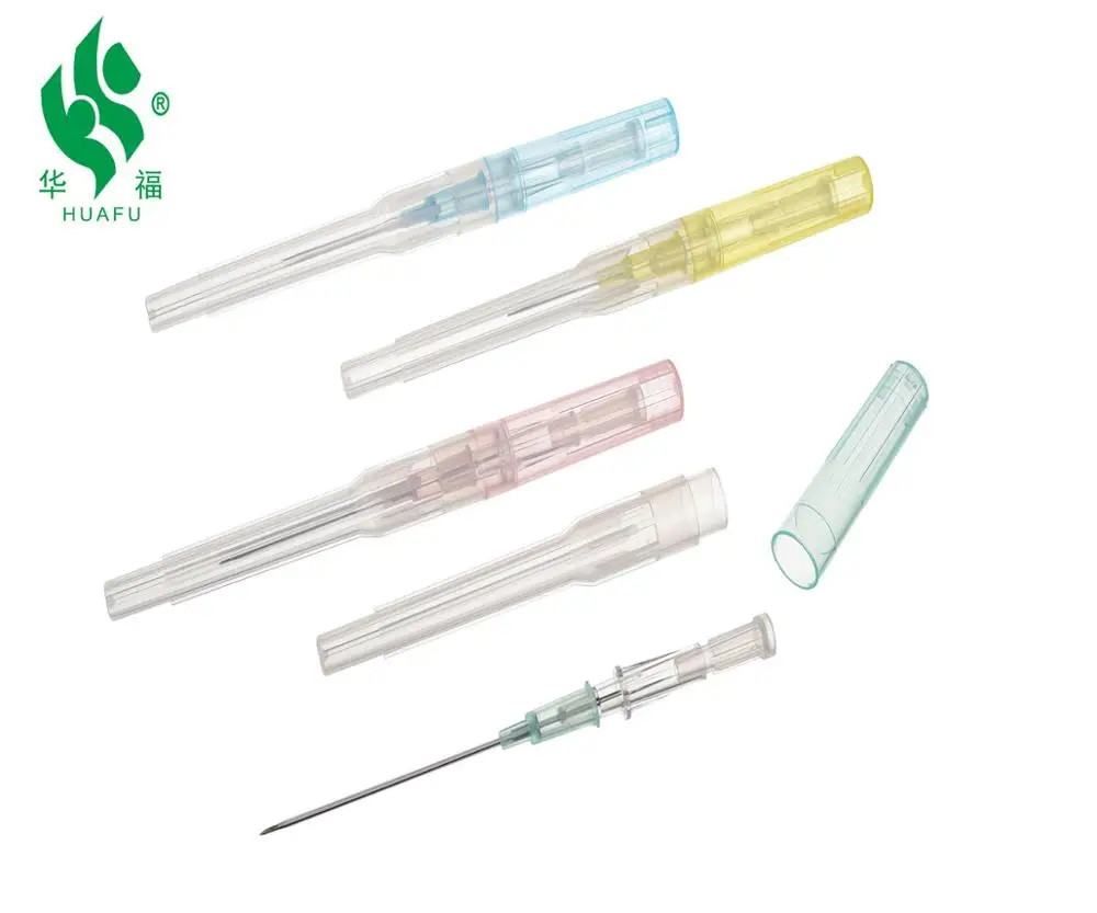
safety sterilize types indwelling needle plastic cannula factory  (60717919164)