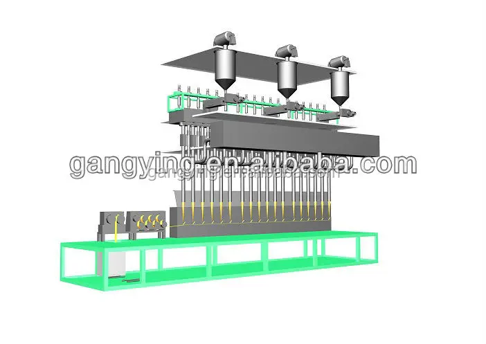 Custom Design Hopper for 6D to 15D Hollow Fiber Production Line