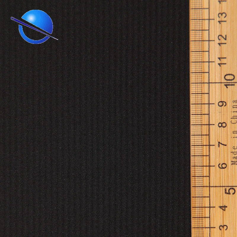 DTY Полиэстеровая трубчатая мягкая на ощупь трикотажная ткань для футболок