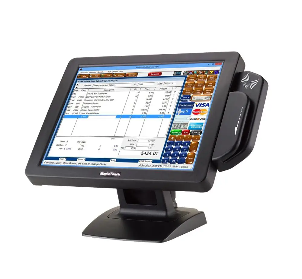 
Сенсорный Монитор системы POS для ресторанов и розничных магазинов 