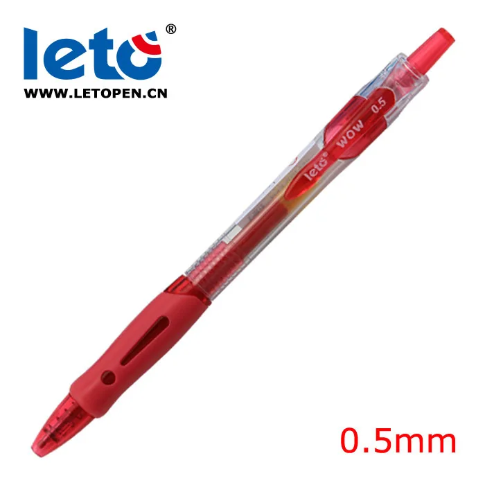 Retractable Gel Pens Leto GP-2511 Fine Point 0.5mm Retractable Gel Pens
