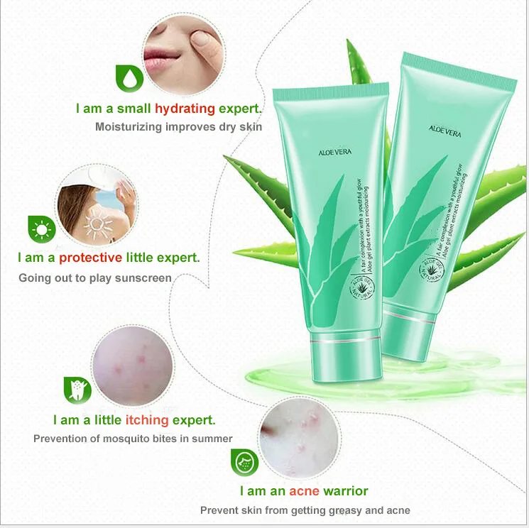 
Natural whitening and Moisturizing 92% Soothing aloe vera forever living products 