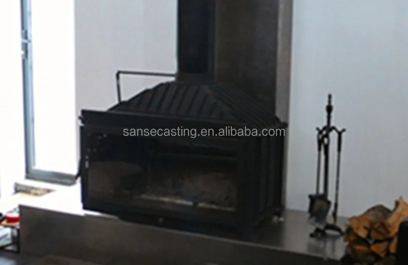 
cast iron fireplace 