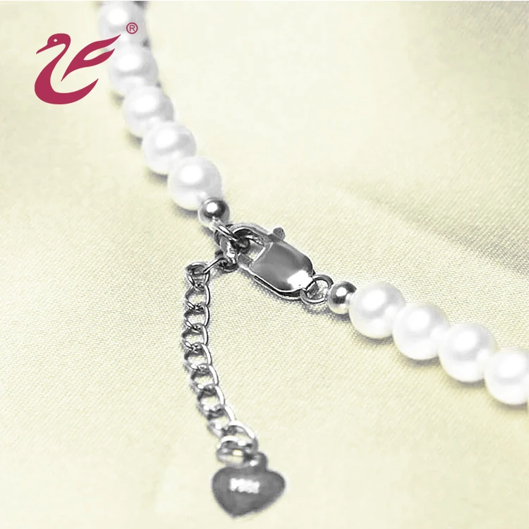 2021 Fashion jewelry findings sterling silver custom size adjustable lobster clasp for pearl necklace foldover clasp