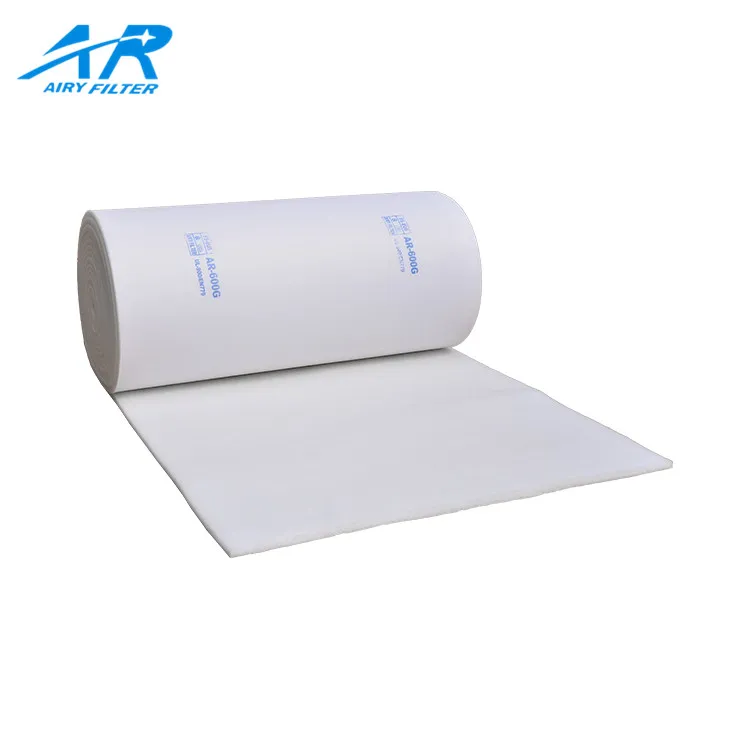 Long Working Life 20 X 20 Spray Booth Filters Series 55 Air Filter Nonwoven Fabrics F4+spray booth ceiling filter