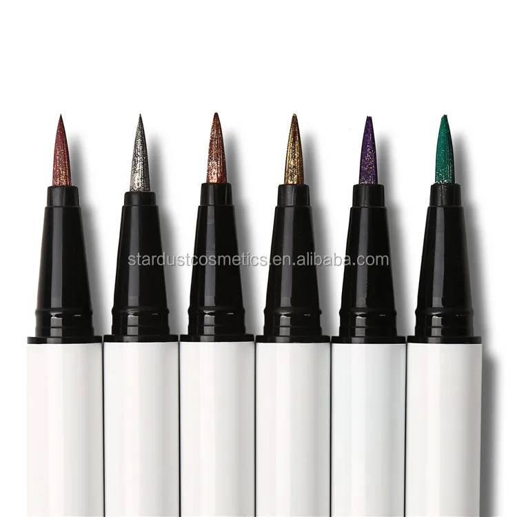 Блестящий Водостойкий карандаш для подводки глаз разных