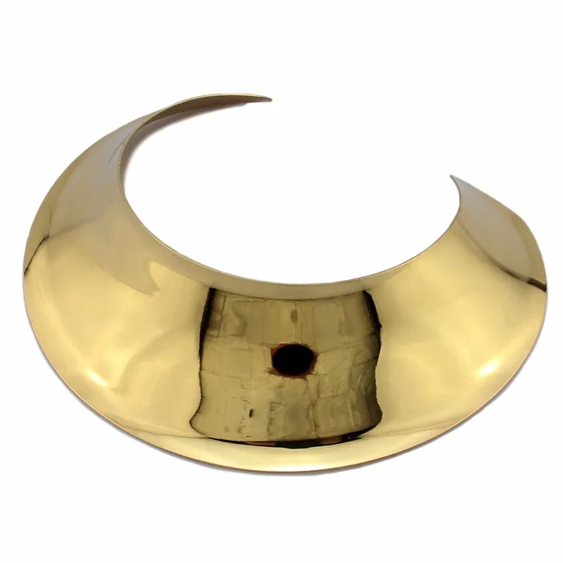 Geometric Big Collar Choker Necklace Women New Fashion Wide Alloy Torques Statement Necklaces Maxi Jewelry