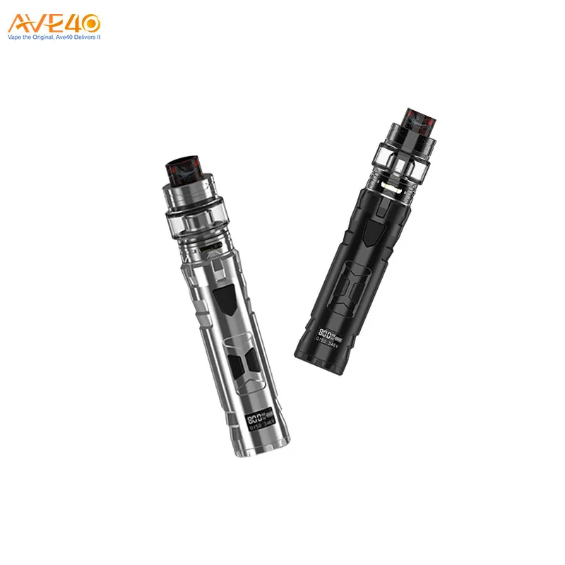 100% original e-cigarette Rincoe Mechman 80W Starter Kit Vape Pen With Single/Dual Mesh Coil Tank vape wholesale
