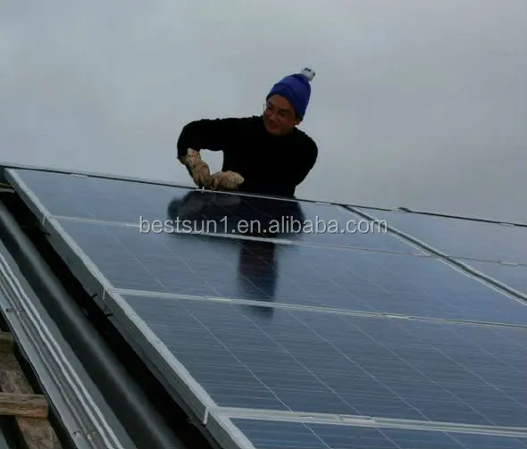 New design solar energy dual axis solar tracker BFS-4KW for home