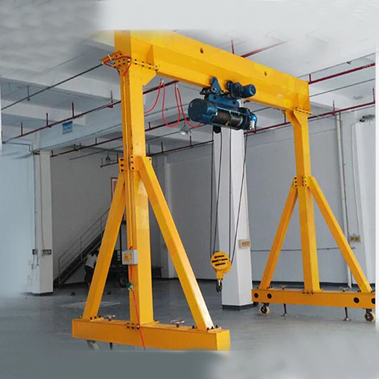 Light duty 3ton portable gantry crane