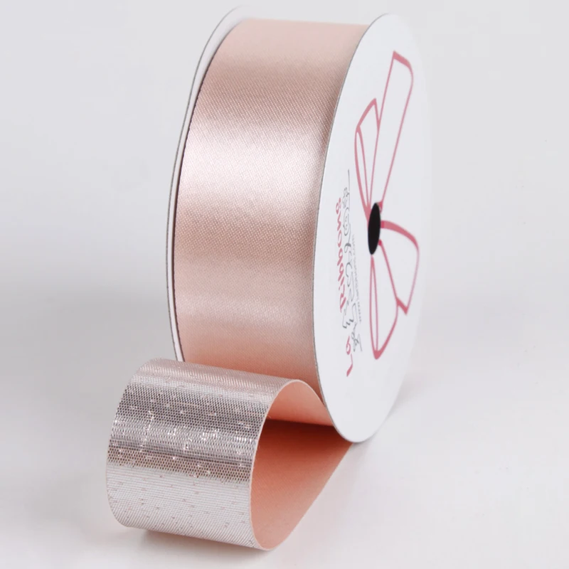 
Wholesale 1 inch 25mm Two Color Satin Ribbon for Gift Wrapping Bows 