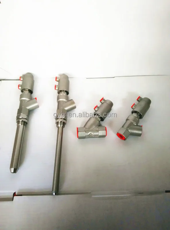 Stainless steel mini bottle filling valve