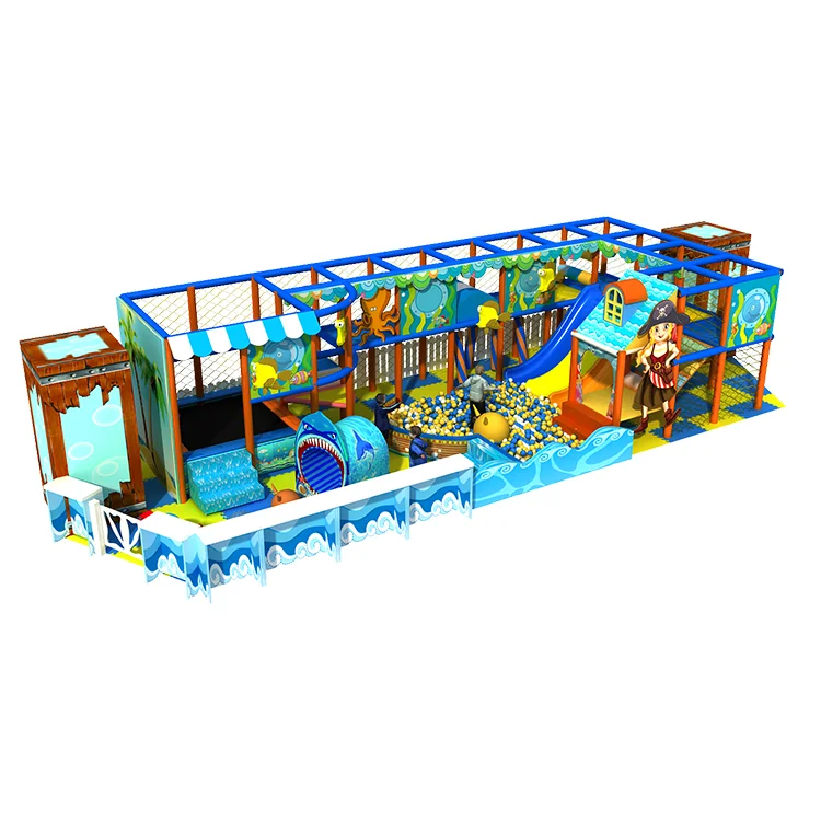 Indoor Commercial Naughty Castle Inflatable Bouncy  Playground Airplane Balls Pit Pool Accessories