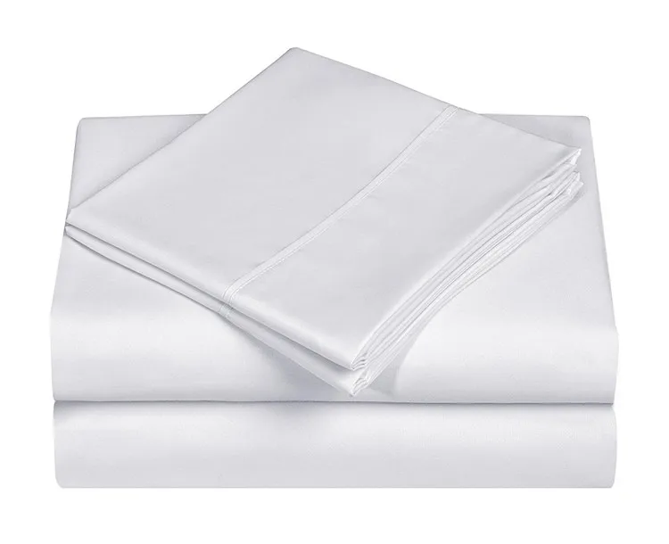 Hotel Elastic Copper Fabric Infused Bed Sheets Cover Set  Bedding Set, Fitted Bamboo Cotton Bedsheets