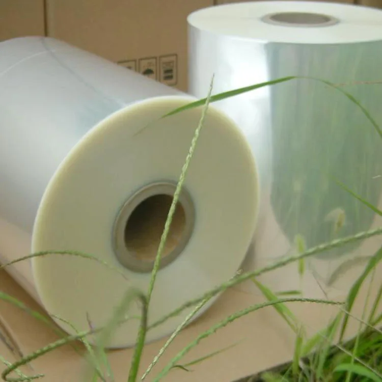 wholesale Transparent heat seal plastic bopp film manufacturer for cigarette packaging