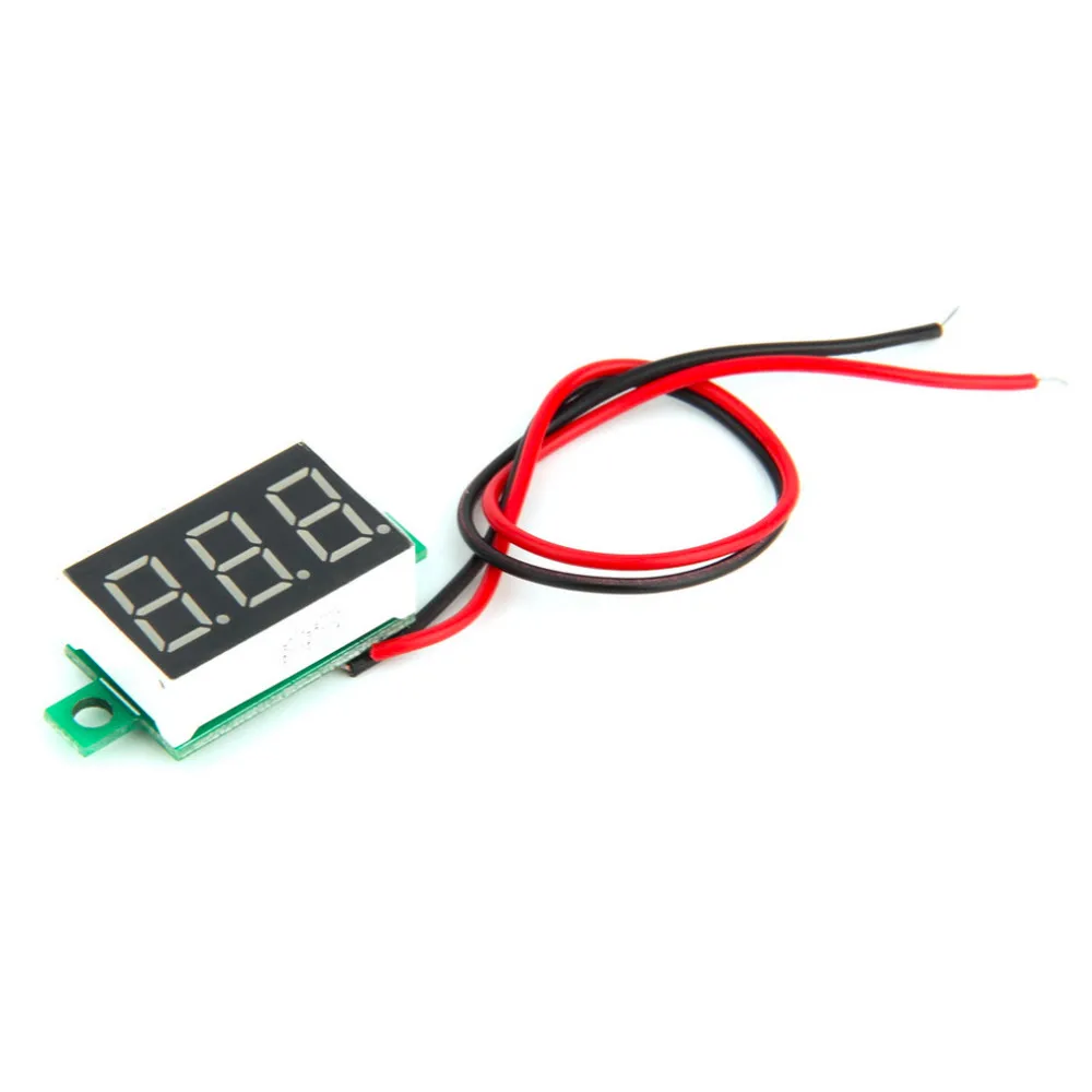 Popular LCD digital voltmeter ammeter voltimetro Red LED Amp amperimetro Volt Meter Gauge voltage meter DC