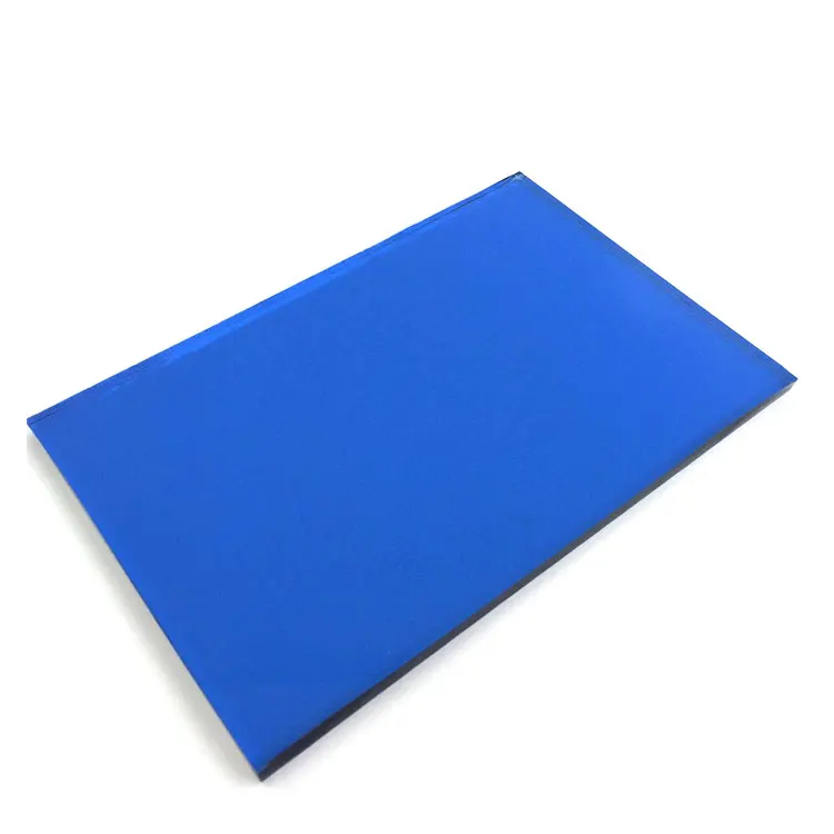 4mm 5mm 5.5mm 6mm 8mm Dark Blue Color Reflective Tinted Glass