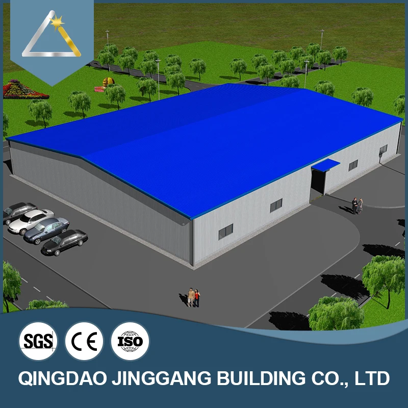 Customized Prefabricated Industrial Shed Designs For Godown