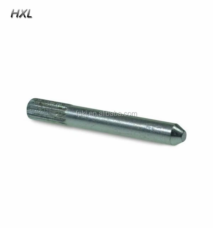 custom design splined dowel pins Whiting Shutter Door Parts taper Knurled Pin