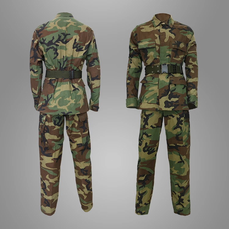 Woodland Camouflage Fabric For BDU Uniform
